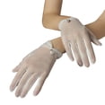 thumbnail image 1 of Moda mujer guantes de encaje finos elegantes guantes de completo hasta la muñeca guantes de novia boda guantes para fiesta de Fernando none, 1 of 8
