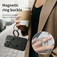 thumbnail image 6 of Dteck Ultra Strong Magnetic Phone Ring Holder and Stand, Instant Install and Removal, Adjustable Angles, Sleek Design, Beautiful Durable Finish , MagSafe Accessories,Gun, 6 of 9