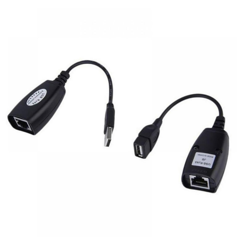 USB RJ45 LAN Extension Adapter Cable USB Over Ethernet RJ45 Extender  Adapter Cat5 Cat5e CAT6 - China USB RJ45 Extension Adapter and USB to RJ45  LAN Cable price