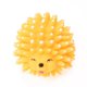 thumbnail image 2 of Juguete masticable chirriante en forma de erizo de goma de vinilo amarillo para perro mascota Afortunado Sencillez, 2 of 4