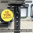 thumbnail image 3 of 10 Ton Medium Height Jack Stand Set (2pk), 3 of 6