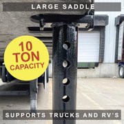 10 Ton Medium Height Jack Stand Set (2pk)