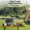 thumbnail image 2 of AFERIY 2400W Solar Generator in Silver, 2048Wh LiFePO4 Battery, 400W Solar Panel, AC & Solar Charging, Portable Power Station for Home, RV, Camping, Emergency Power Supply, 2 of 8