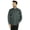 Grey, variant on Bestman Long Sleeve Cotton Flex Shirt For Mens Button Downt W/ Patch Pocket Office Wear