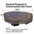 thumbnail image 3 of Classic Accessories Ravenna Water-Resistant General Purpose and Conversation Set Cover, 128 x 30 Inch, 3 of 10