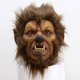thumbnail image 1 of Máscara de monstruo de hombre lobo de Halloween, realista, peluda, de látex para adultos, 1 of 5