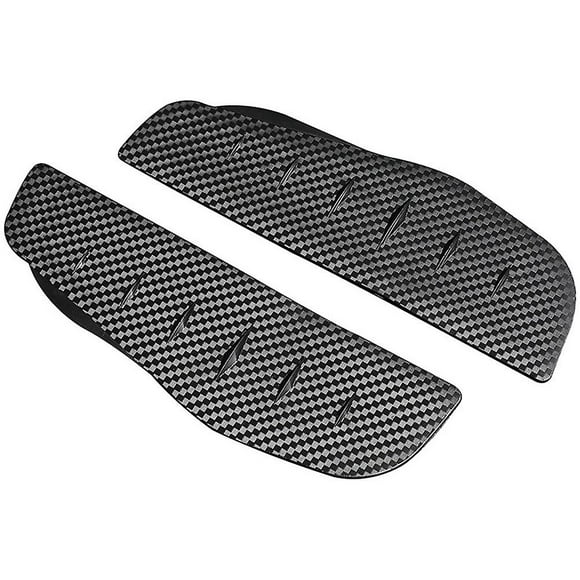1 Pair Car Rear View Mirror Rain Guards Rearview Mirror Sun Visor Adhesive Rain Covers