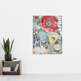 thumbnail image 4 of Artery8 Stylised Poppy Flowers Pastel Colour Design Living Room Extra Large XL Wall Art Poster Print, 4 of 5