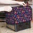 thumbnail image 7 of Vsdgher Skull rainbow star mushroom 2 Slice Toaster Cover, Appliance Covers Toaster Cover Fits for Most Standard 2 slice Toasters, 7 of 7