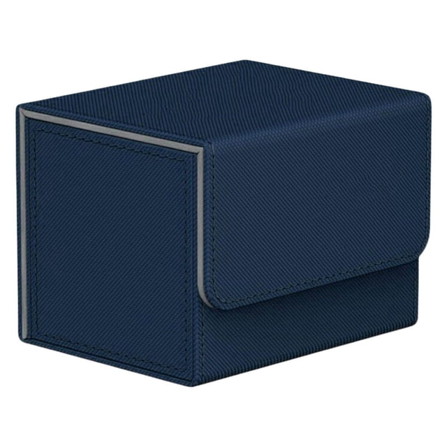 thinsony Card Deck Box Storage Holder Organizer W/ Magnet Closure Display TCG Blue