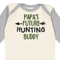 thumbnail image 4 of Inktastic Papas Future Hunting Buddy Boys or Girls Long Sleeve Baby Bodysuit, 4 of 5
