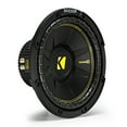 thumbnail image 1 of Kicker CompC Single 10 Inch 500 Watt Max Dual Voice Coil 4 Ohm Car Subwoofer, 1 of 5