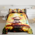 thumbnail image 2 of Castle Fairy Flower Salamander Queen Comforter Set,Butterflies Bedding Comforter Set, 2 of 8