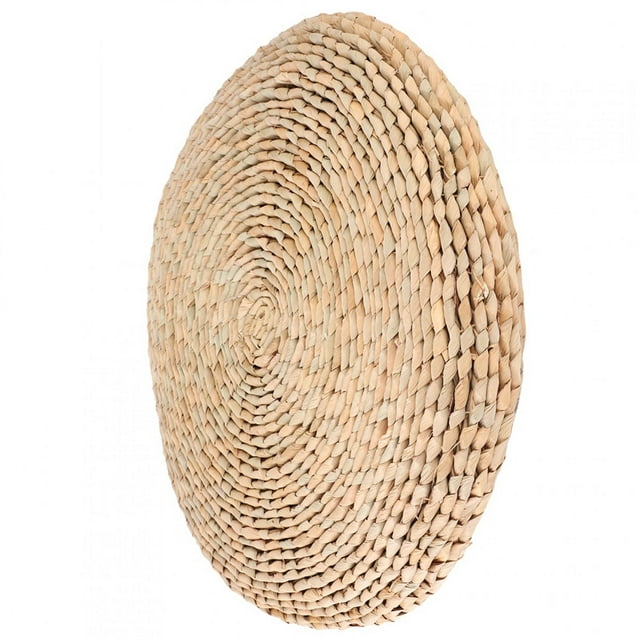 Pouf Cushion, Round Cushion Japaness Style Hand Weaved For Tea Ceremony For Zen For Yoga