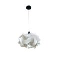 thumbnail image 1 of Cloud White Oval Modern Pendant, Medium, Black, 1 of 1