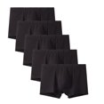 thumbnail image 1 of Bamboo underpants Medium Black, 5-pack, 1 of 4