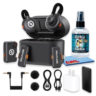 Hollyland LARK M2 DUO Wireless Microphone System, 40-Hour, 300m