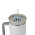 thumbnail image 3 of Owala Stainless Steel Tumbler, 40oz, Shy Marshmallow White, 3 of 6