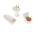 thumbnail image 4 of Casa de muñecas de cerámica, lavabo, bañera 1:24, juego de baño para casa de muñecas, modelo de juego, juguete para niños, casa de muñecas, muebles en, 4 of 8