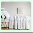 thumbnail image 3 of CozyStripe Ensemble de Couette Simple TG - Kit de Literie Ferme Tan, 3 of 4