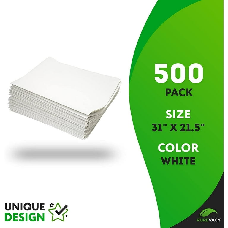 PUREVACY White Newsprint Packing Paper for Shipping 31 x 21.5