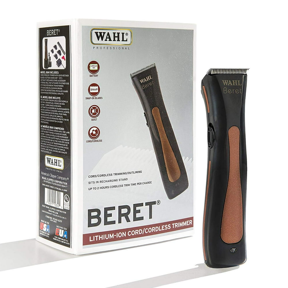 Wahl Professional Beret Lithium Ion Cord/Cordless Trimmer 8841 Great