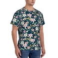 thumbnail image 5 of Rocae Lilies Flowers for Men's Moisture-Wicking Crew Tee - T-Shirt for Sports, Outdoor Activities, and Casual WearXX-Large, 5 of 9