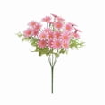 thumbnail image 4 of DAMAI Pink Bouquet Daisy Artificial Flowers Small Colorful Daisy Flowers Bouquet, Artificial Simulation Handheld Silk Daisy Wedding Bouquet Home Decor Vase Garden Festival, 4 of 5
