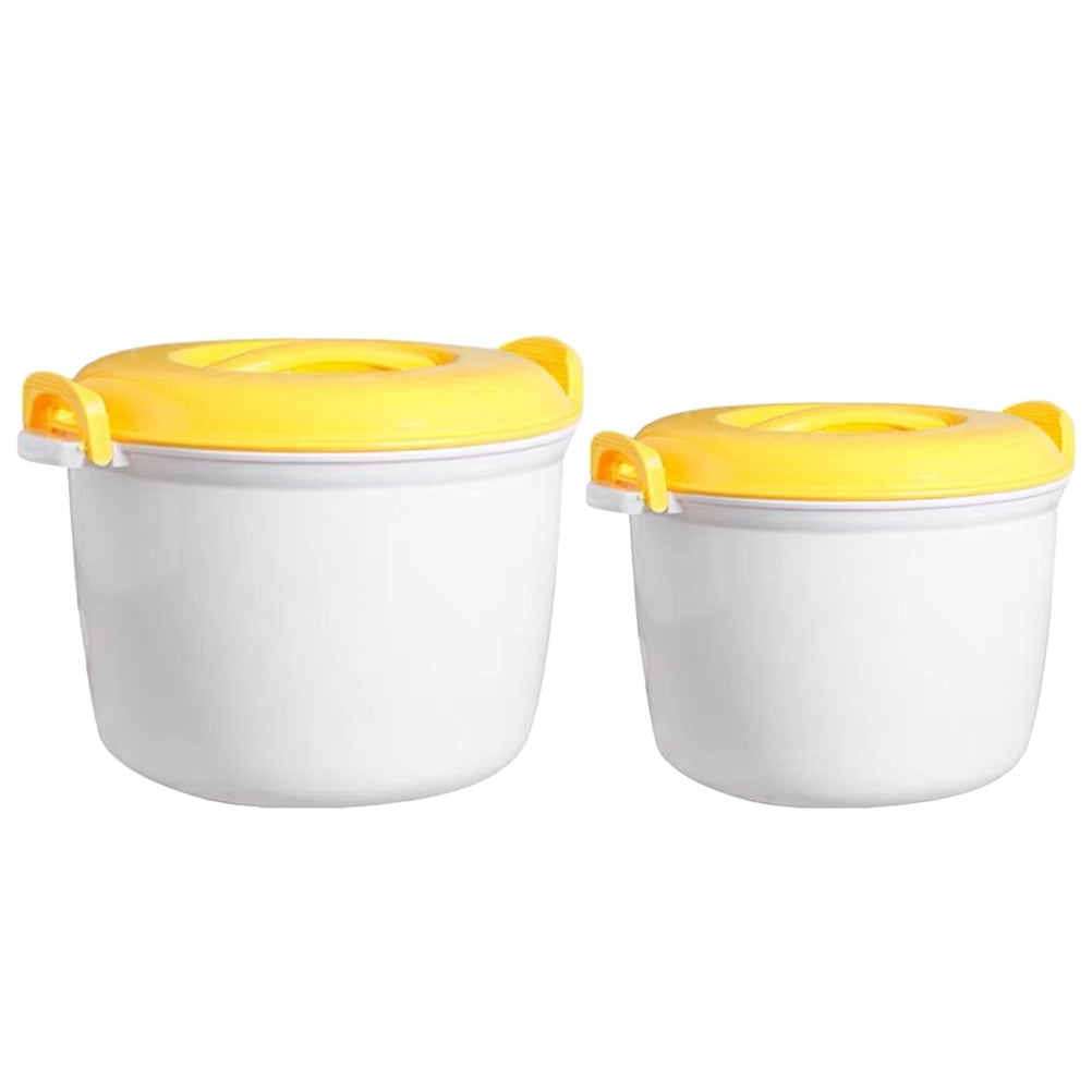 Microwave rice cooker 2Pcs Microwave Rice Cooker Steamer Household Rice
