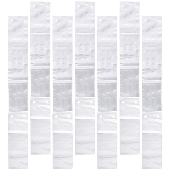 200 Pcs Umbrella Bag Transparent Travel One Time Bags Disposal Container Stand Pe or