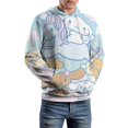 thumbnail image 7 of CINNAMOROLL Hoodie with Pocket Anime for Men Women Couple Gift, 7 of 7