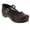 Bordeaux Cabrio, variant on BJORK Marcella Mary Jane Leather Clogs (Red Patent, EU-40)