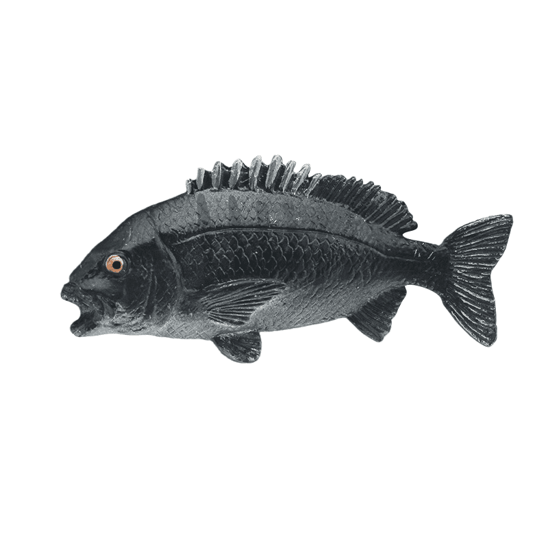 Realistic Ocean Fish Figurine Set, Lifelike Marine Animal Miniatures Including Tuna, Snapper, Bass, Salmon & Mackerel, Educational Sea Life Toy Collection and Aquarium Display Decor   One set, 8 tota