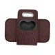 thumbnail image 1 of Funda organizadora para consola central de coche con prácticos bolsillos laterales y organizador interior. Marrón, 1 of 9