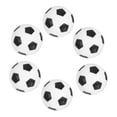 thumbnail image 2 of 6PCS Small Football Style Table Ball Foosball Hard Plastic Counterpart Game Children Toy, 2 of 8