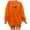 Orange-1, variant on 2025 Halloween Sweaters For Women Crewneck Trendy Casual Vintage Pumpkin Graphic Sweatshirts Loose Fit Long Sleeve Shirts