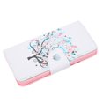 thumbnail image 2 of Funda tipo billetera para iPhone 12 Pro Funda con tapa de cuero PU para teléfono móvil con ranura para tarjeta KickstandSmall Tree, 2 of 5
