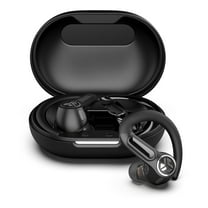 JLab Epic Sport 3 Active Noise Cancelling Earbuds, True Wireless, Black, Earhook, 52  Hr Playtime, Dual Drivers,  IP66