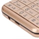 thumbnail image 4 of V6 2G Unlocked Button Senior Cell Phone 2.8in HD Screen Four Cards Four Standbys Cellphone for Elderly and Kids 100‑240VGold EU Plug, 4 of 4