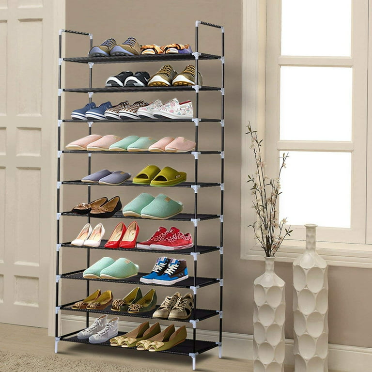 Zimtown 36 Pairs Shoe Rack Shoe Shelf Shoe Storage Cabinet