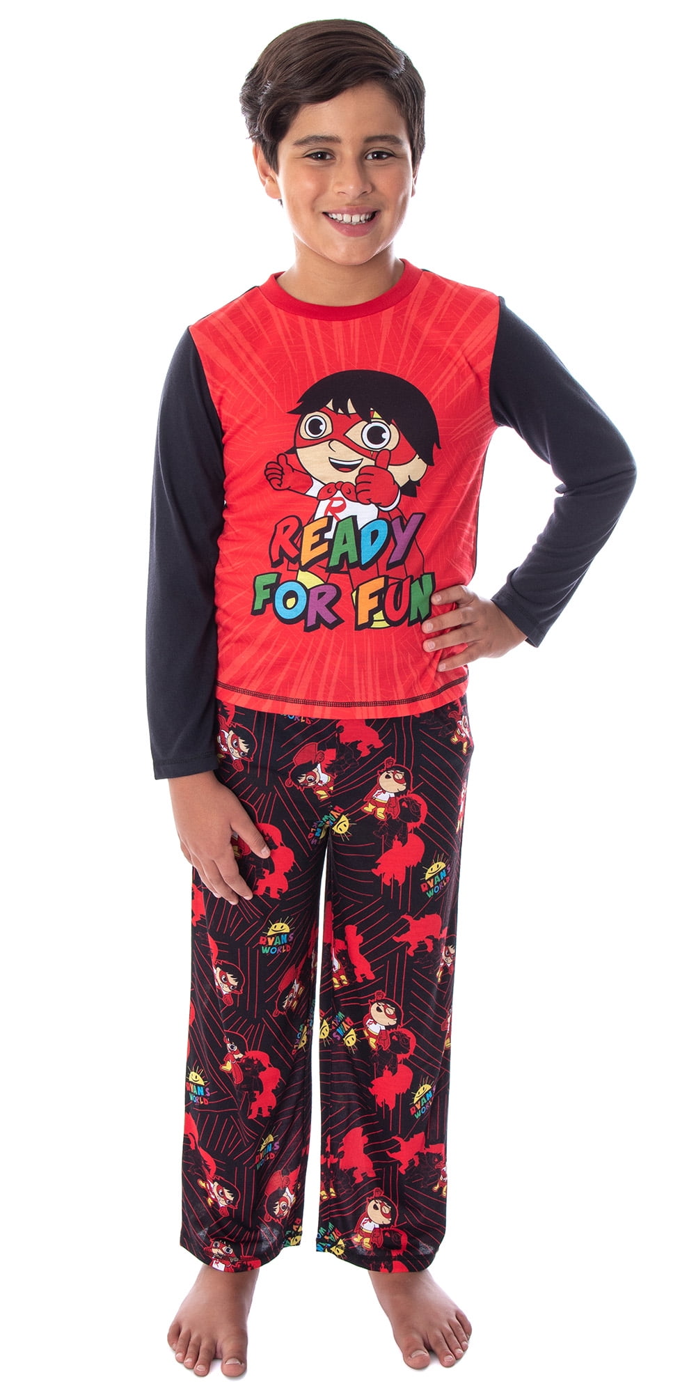 childrens red button shirt and pj bottoms childrens red button shirt and pj bottoms