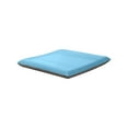 thumbnail image 2 of Cozival Memory Foam Seat Pad, Memory Foam Seat Cushion for Office Chair - 40X40Cm, Pressure Relief for Long Sitting, Comfortable Desk Chair Pad, Pressure Relief Cushion, Sky Blue, 2 of 8