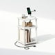 thumbnail image 4 of Mesita de noche Furinno Just Turn-Tube de 3 niveles con USB blanca, 4 of 6
