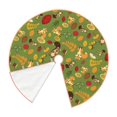 thumbnail image 3 of Balery Squirrel And Fox In The Forest Printed Christmas Tree Skirt , Merry Christmas Party Christmas Tree Decoration,Adjustable Tree Skirt-30", 3 of 8