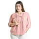 thumbnail image 1 of Blusa con detalle de moño Roman Fashion /Tallas Extras, 2657 (Palo de rosa) rosa 38, 1 of 6