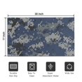 thumbnail image 5 of Blue Gray Camo Digital Pattern Door Rugs,Washable Non Slip Door Mats Indoor,Decorative Door Mats,Entry Mat Indoor for Entrance,Bedroom,Kitchen,Bathroom,17"x30", 5 of 6