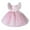 Pink01, variant on LYMAYTER Kids Baby Girls Princess Dresses Summer Sleeveless Party Skirt Gown Toddler Solid Color Tutu Dress for 6 M-6 Years