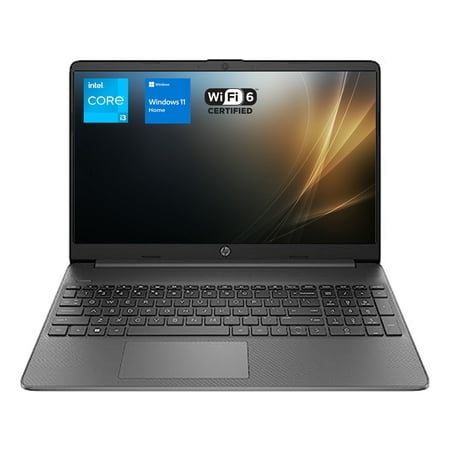 HP Essential Laptop, 15.6" FHD Display, Intel Core i3-1215U Processor, 32GB RAM, 1TB SSD, Webcam, HDMI, Wi-Fi 6, Windows 11 Home