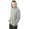 thumbnail image 3 of Alternative Mens Challenger Eco-Fleece Hooded Sweatshirt 9595, XL, Eco Grey, 3 of 5