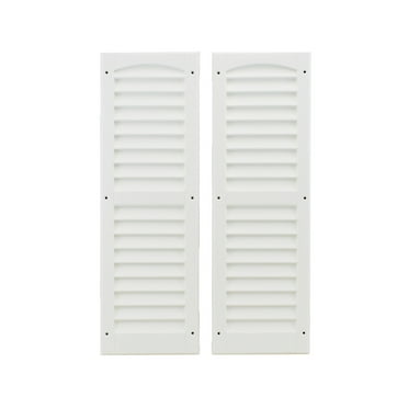 Shed Shutter (1) Pair 9" x 27" White
